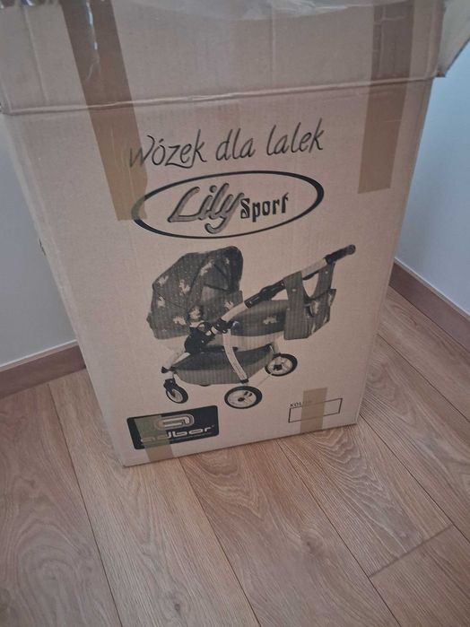 Duży wózek dla lalek nowy