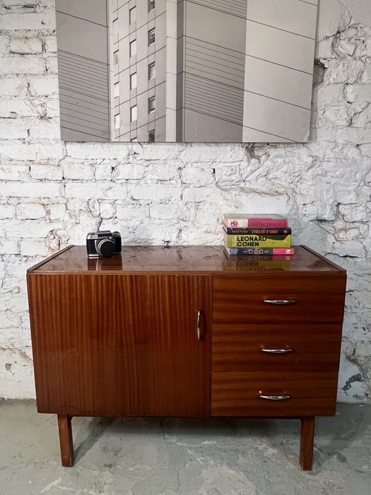 Komoda odra prl vintage retro