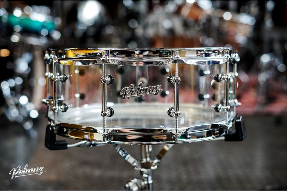 Polmuz - werbel akrylowy 14"x5.5" transparent