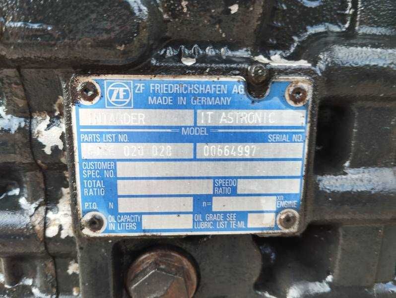 Skrzynia biegów z retarderem MAN TGX
