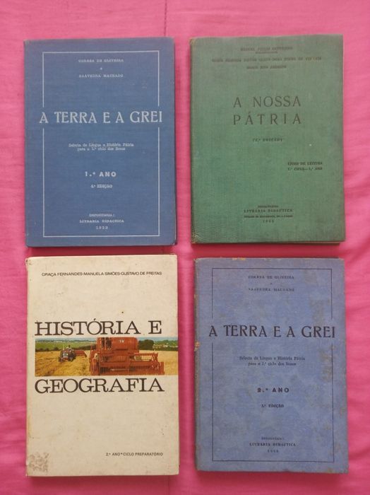 Livros ANTIGOS, Escolares e outros, Edições raras