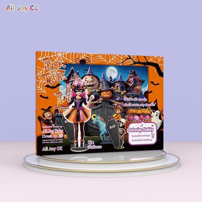 Układanka przebieranie lalek