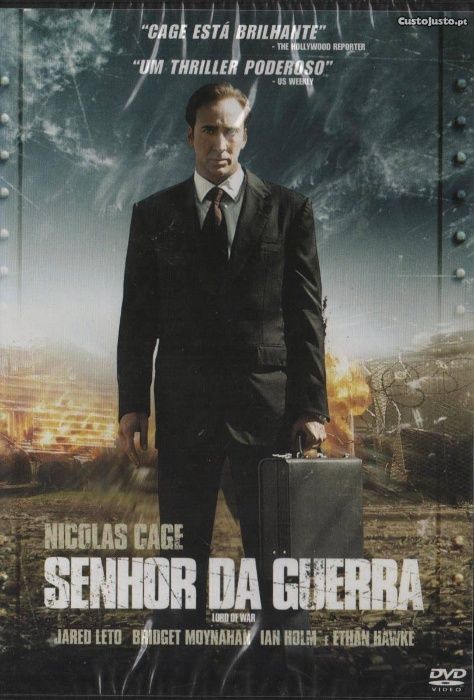 Dvd O Senhor da Guerra PLASTIFICADO Filme com Nicolas Cage SELADO LORD