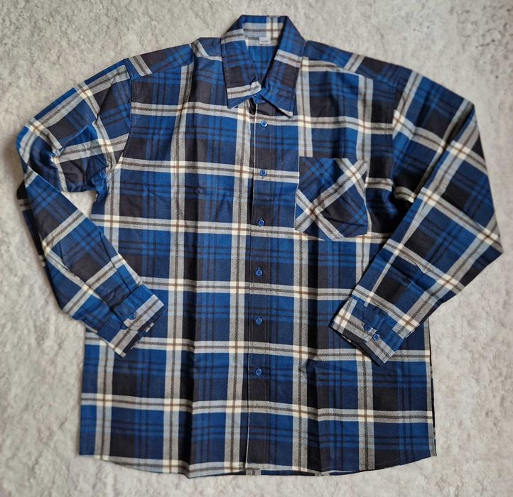 Koszula flanelowa męska rozm. 42/43 NOWA