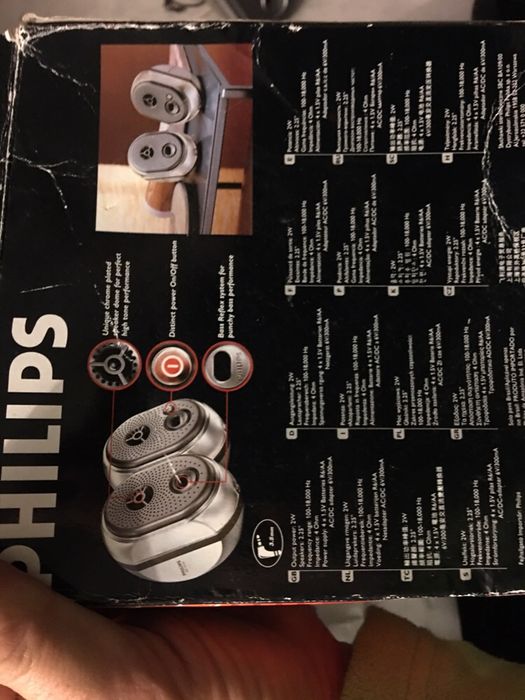 Colunas portáteis Philips