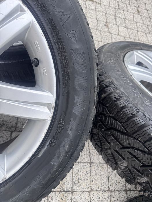 Koła alufelgi 16” Audi 5x112 z oponami zimowymi 225/55/16