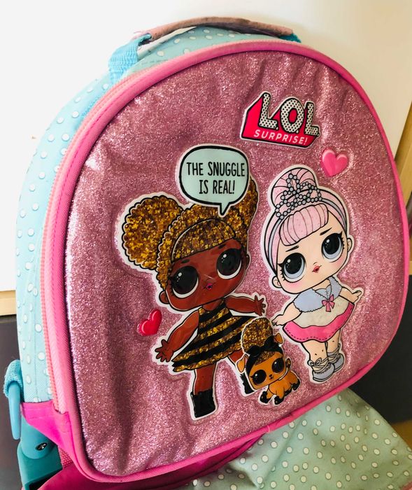 Conjunto Mochila Trolley LOL Surprise