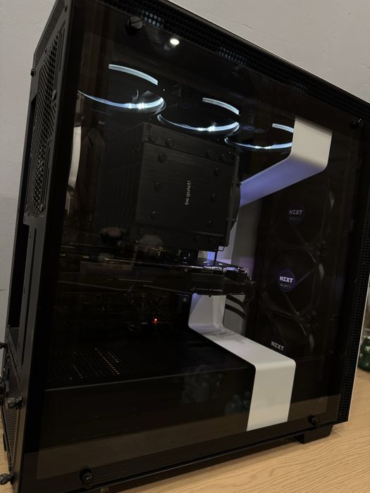 Komputer PC Ryzen 5 1600 / GTX 1070 ASUS Strix / 8 GB RAM / SSD 256 GB / NZXT