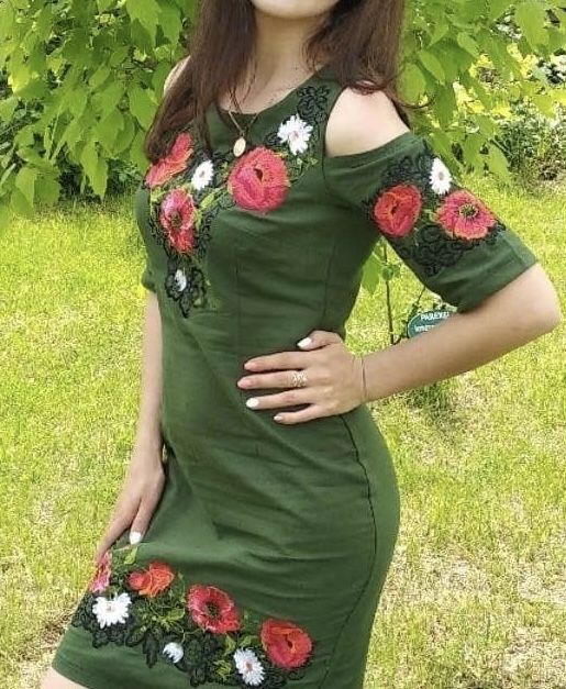 Сукня вишиванка, лляна