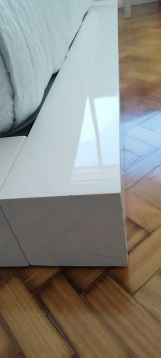 Cama Lacado Branco