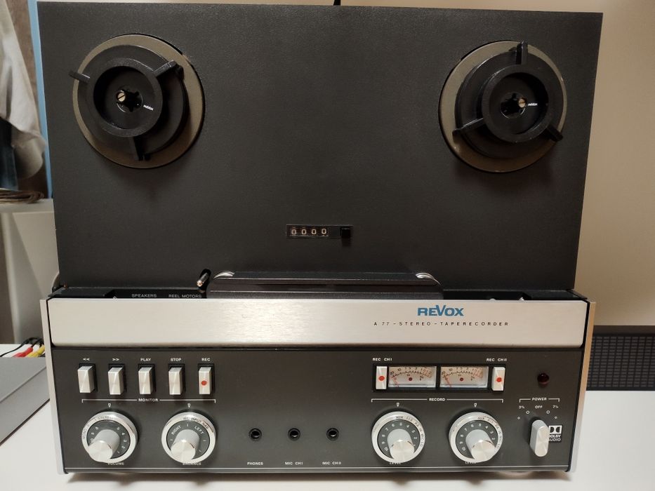 Магнітофон катушечний Revox A77 MK4
