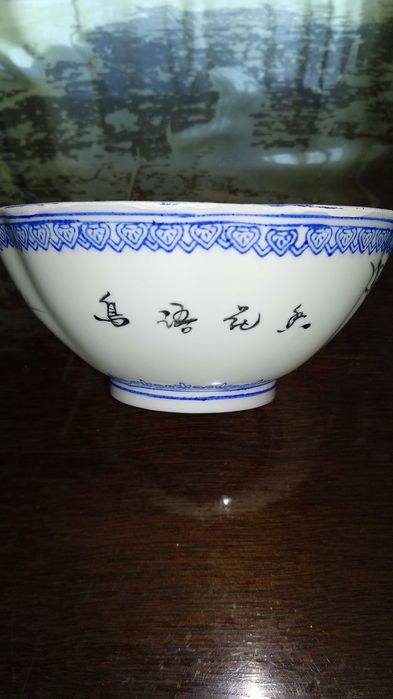 taça casca de ovo e pote colecionável - louça antiga chinesa