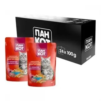 Паучі пан кот блок 24 шт всі види