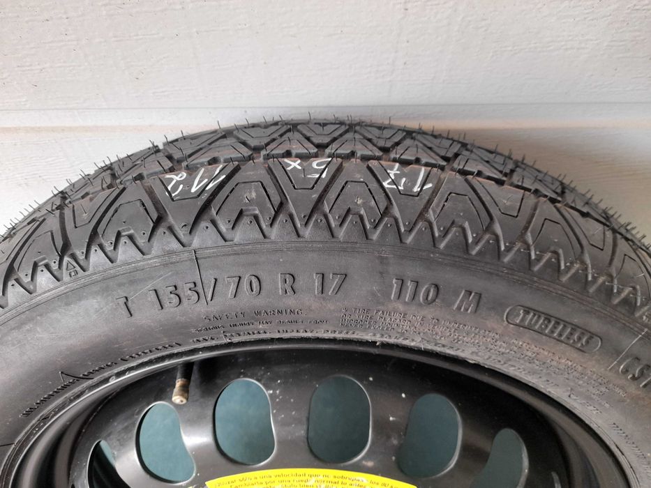 Roda suplente emergência 16 e  17 Mercedes Audi BMW VW Seat 5x112