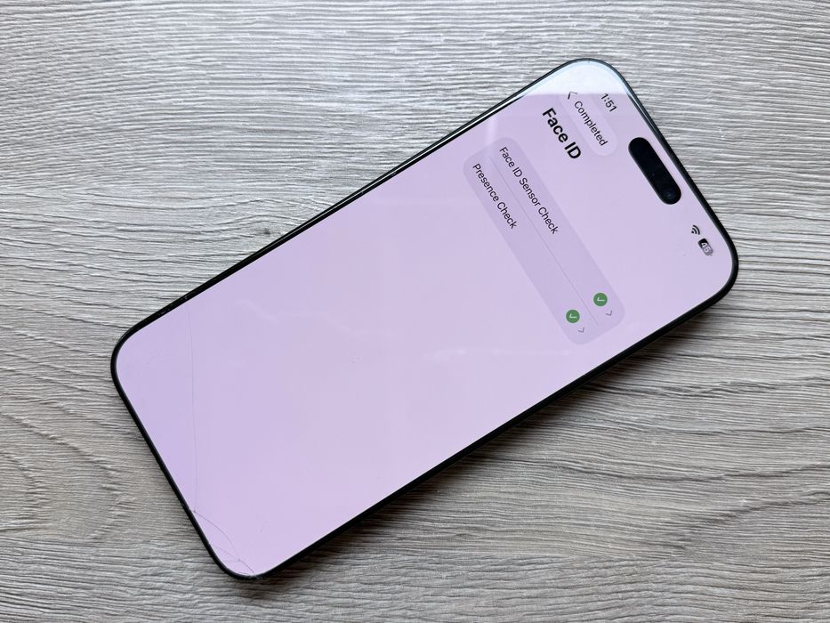 Oryginalny aparat TrueDepth FaceID Apple iPhone 16 Pro Max naprawa demontaż wymiana