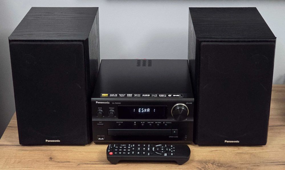 Panasonic SC-PMX92 Amplituner CD Bluetooth MP3 USB DAC FLAC DAB+