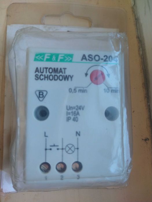 Automat schodowy 230v, 24v