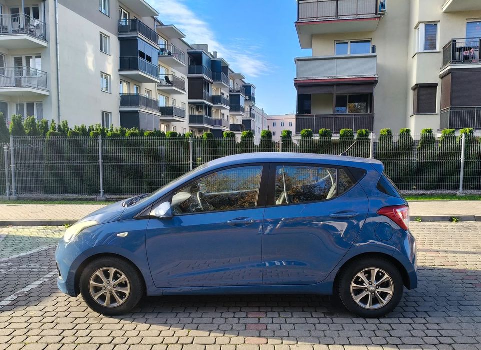 Hyundai i10 1,2 BENZYNA 16V 87KM, Klima, PRZEBIEG TYLKO 72 tyś. km.