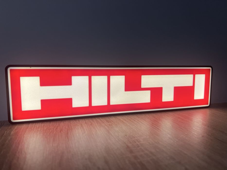 Painel luminoso Hilti