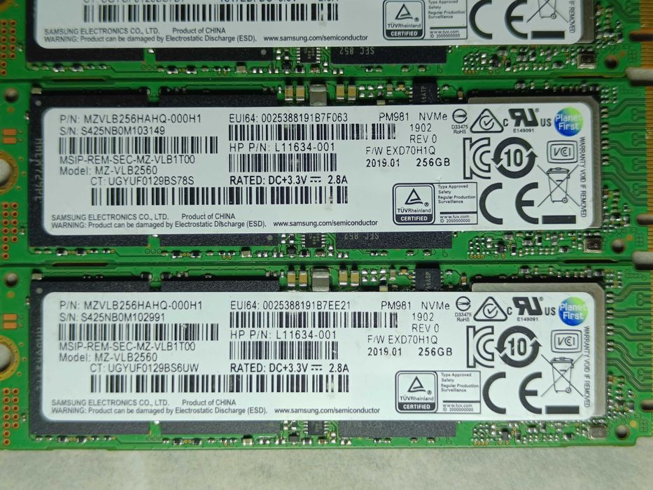 ssd m2 nvme 256gb - купити комплектуючі для ПК - Ціна на OLX.ua