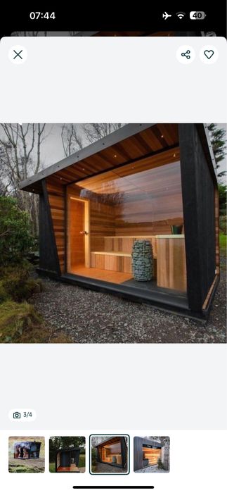 Модульні сауни,міні сауна,сауна на дровах