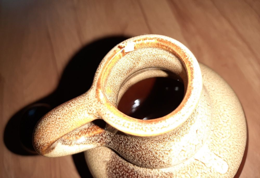 Butelka ceramiczna z korkiem