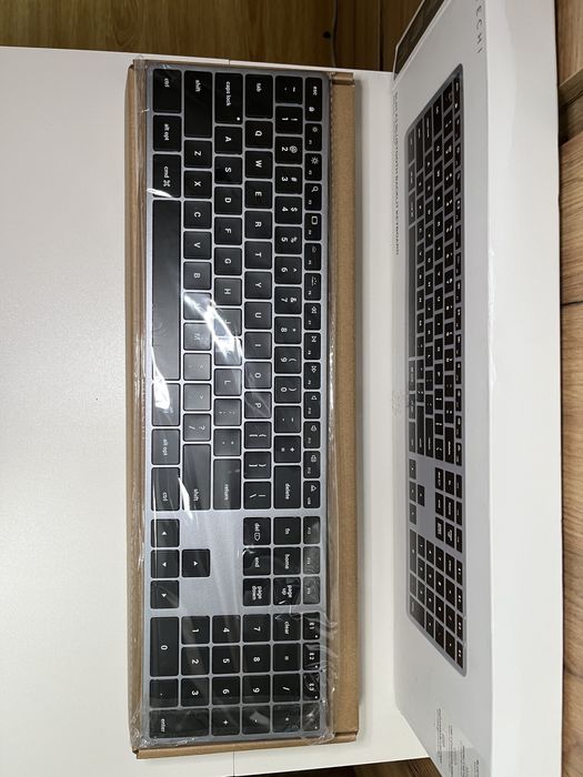Клавіатура Satechi Slim X3 Bluetooth Backlit Keyboard Space Gray