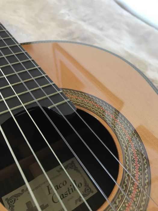 Guitarra Clássica Paco Castilho 205 c/ Caixa Gator Rígida