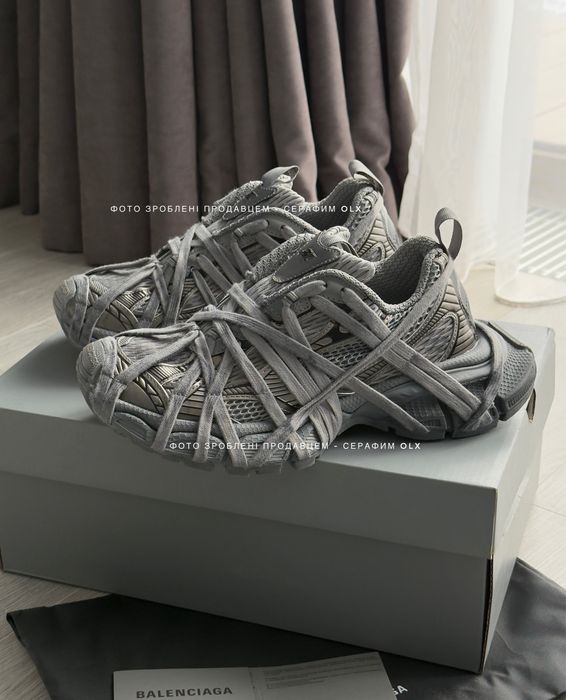 36/45 Balenciaga 3xl Extreme Lace Trainers Grey