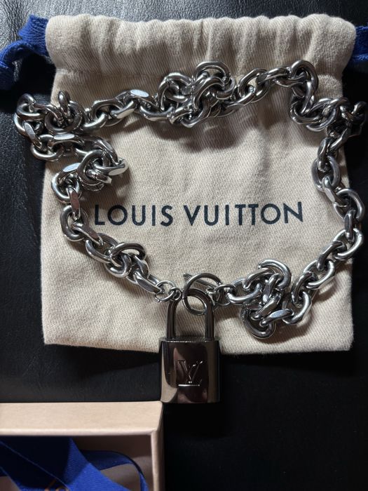 Louis Vuitton lock neclace