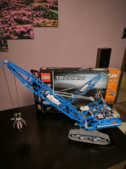 LEGO technic 42042 dźwig na gąsienicach klocki 100%, pudło, instrukcja