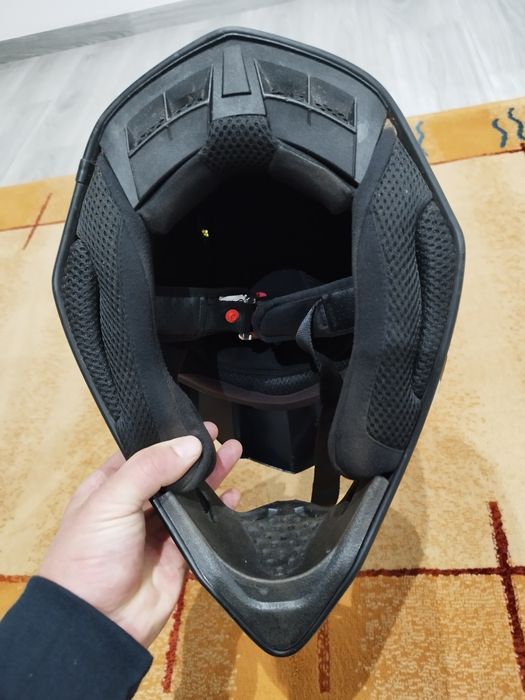 Capacete luvas motocross