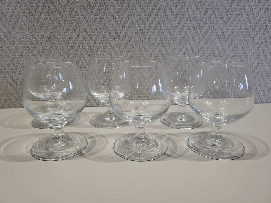 Krosno nowe kieliszki do koniaku brandy 6 sztuk