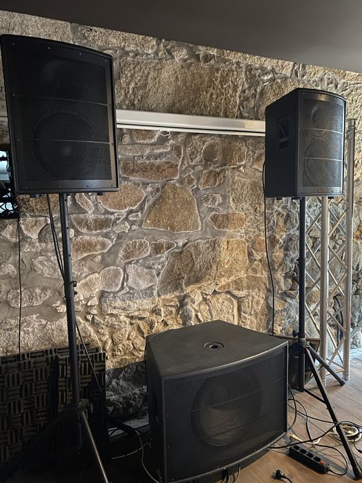 Colunas de som Woodworx