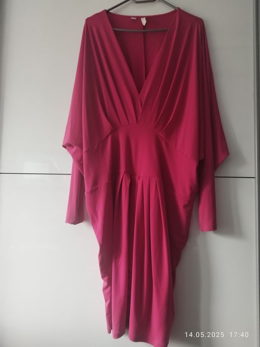 Różowa sukienka 48/50.