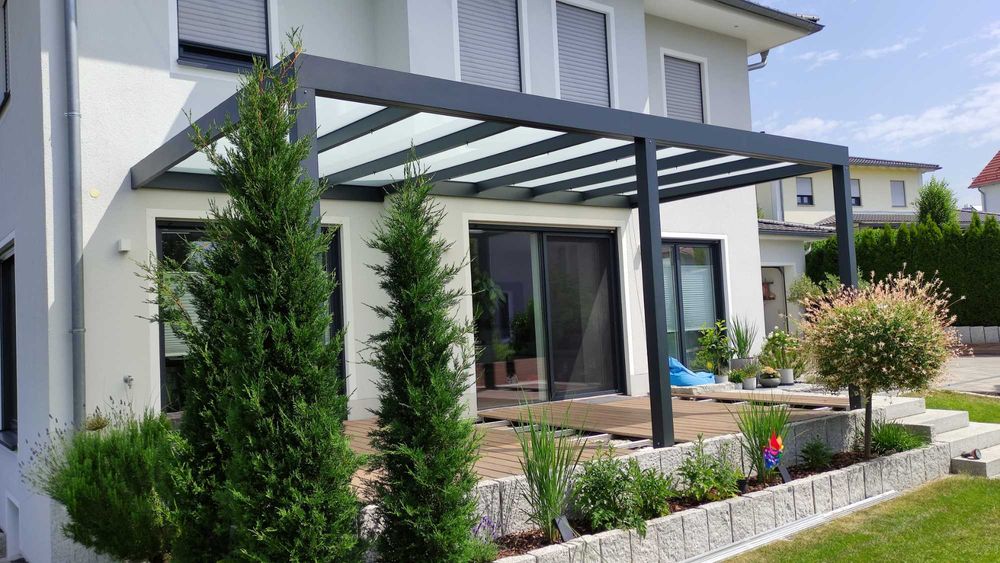 Zadaszenie tarasu,pergola,patio,aluminium -szkło