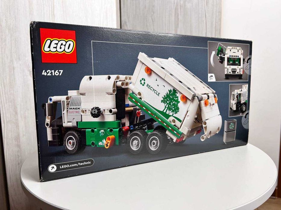 Конструктор LEGO Technic Сміттєвоз Mack LR Electric (42167)
