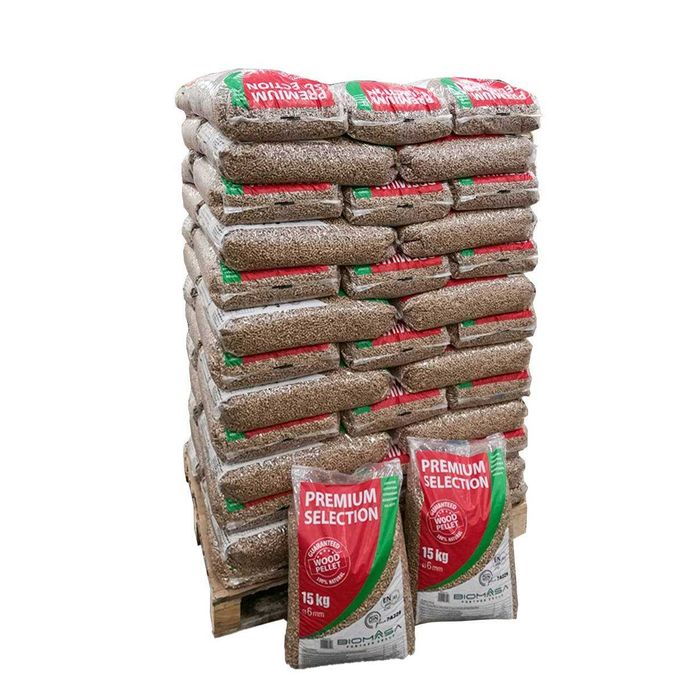 Pellet drzewny Premium - Wysoka jakość - Transport