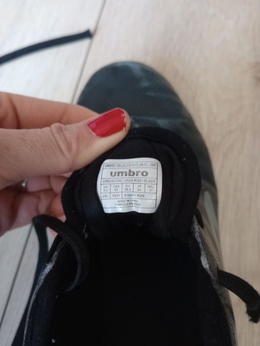 Umbro halówki 38,5 + trampki 38