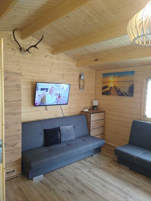 Wynajmę domek drewniany nad jeziorem w Powidzu