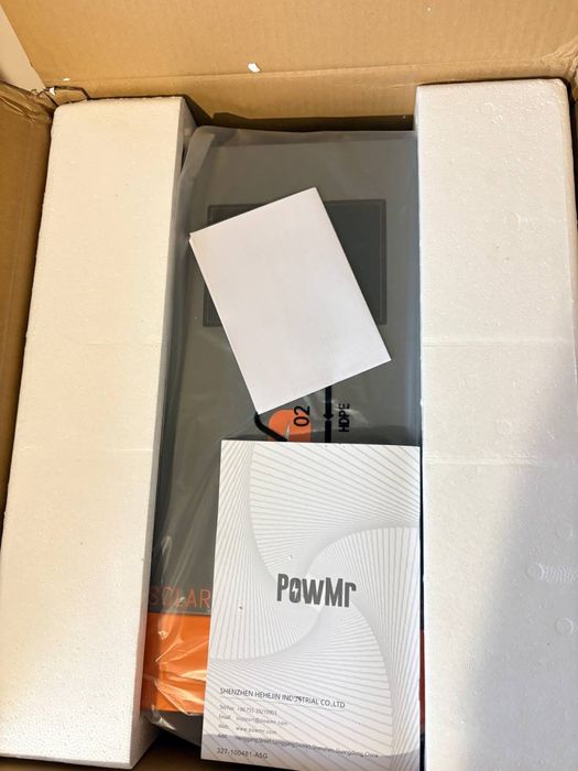 PowMr 6.2квт Гибридный солнечный инвертор 6.2kw 6200вт 48v 48в