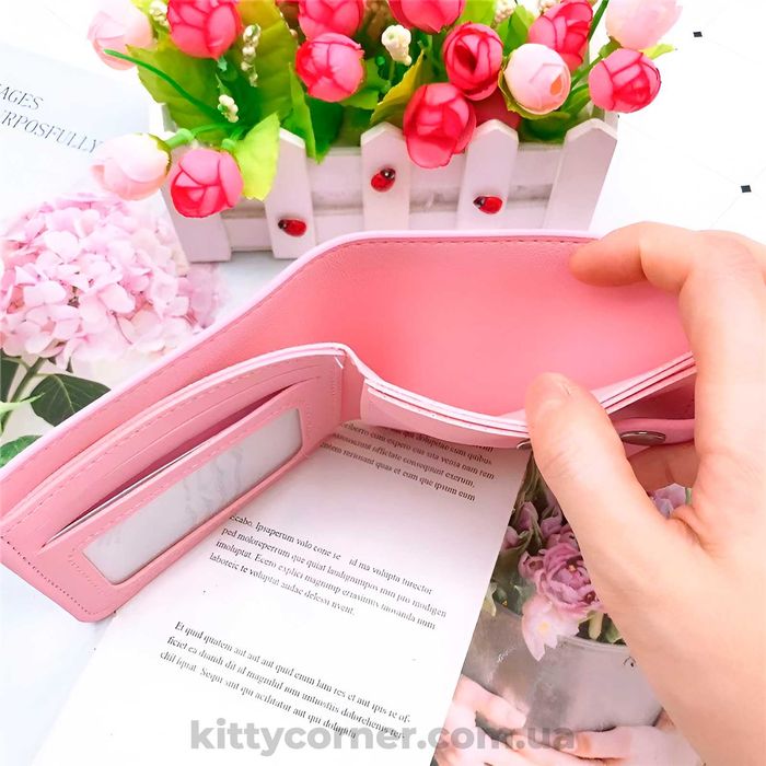 Дитячий гаманець kuromi куромі hello kitty хелоу кіті фіолетовий