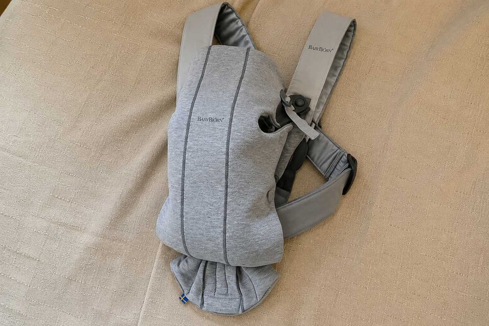 Рюкзак-кенгуру для немовлят Baby Bjorn Carrier Mini Dark Grey