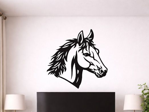 Ozdoba ścienna – Głowa Konia 45x50 cm, ( Termin płatności 50 dni )