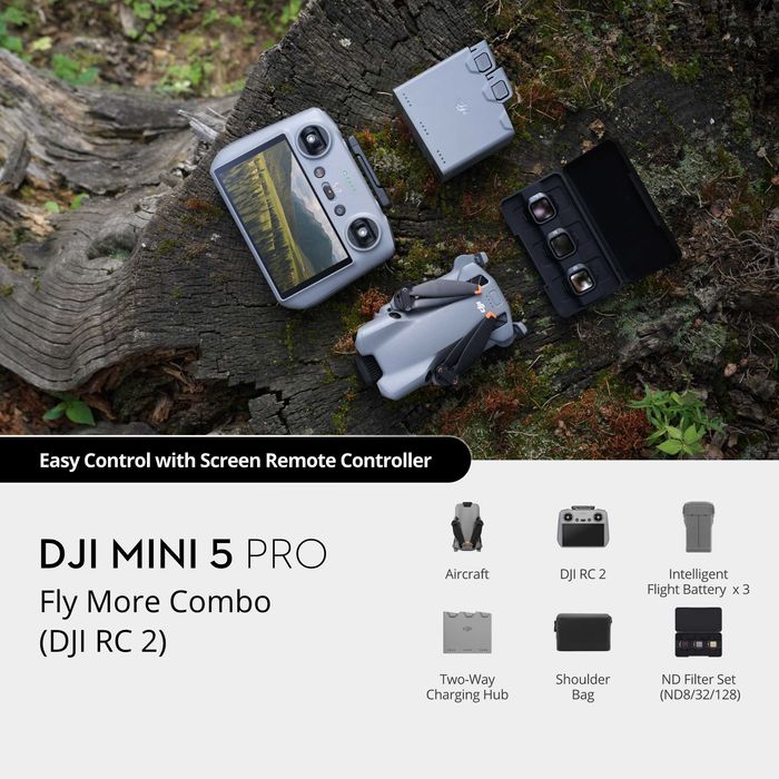 DJI Mini 5 Pro NOVO selado (vários modelos disponíveis)