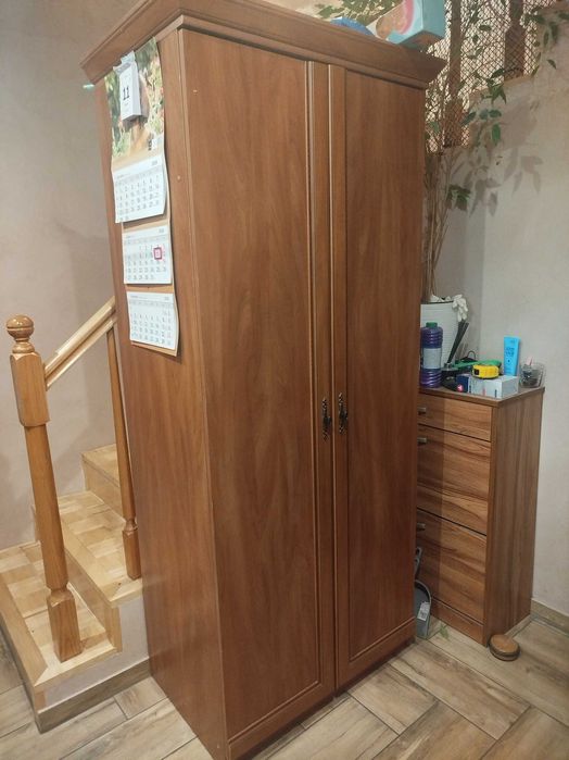Meblościanka szer. 181cm szafa gratis b.dobry stan