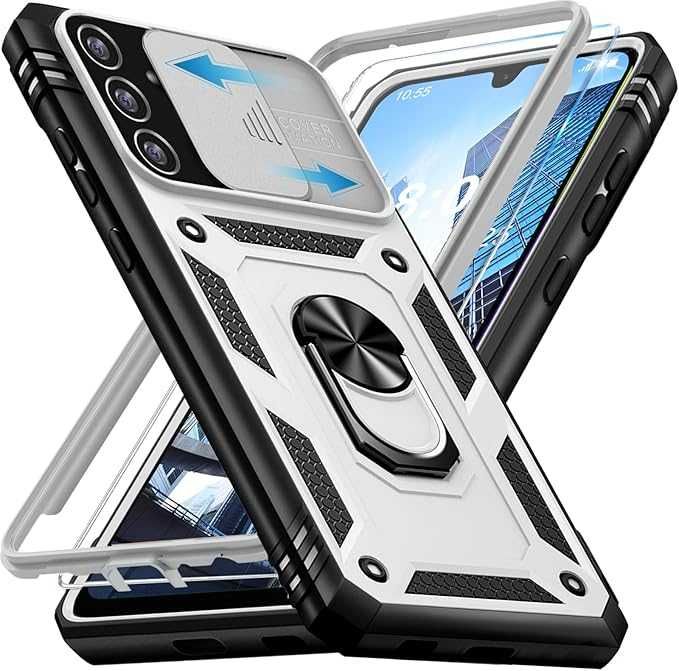 Etui Giyer do Samsung Galaxy A34 5G z folią ochronną ekranu, etui na telefon komórkowy