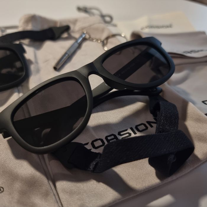 Zestaw 2 par okulary przeciwsłoneczne dla dziecka 0-24 m-ce sylikon