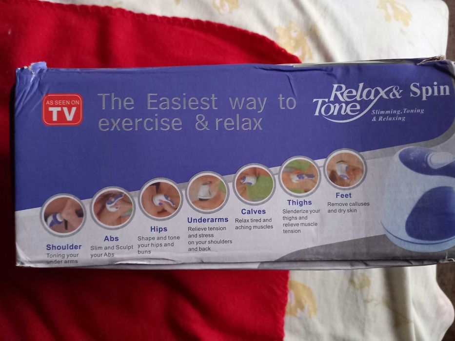 Excelente aparelho p exercitar e relaxar o corpo - Relax & Spin Tone