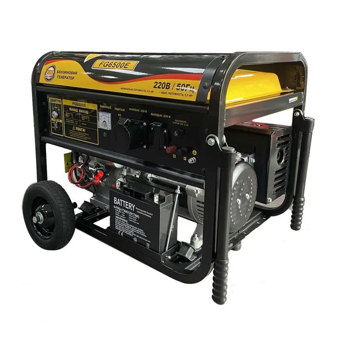 Генератор бензиновый Forte FG6500E эл.старт 100% Медь